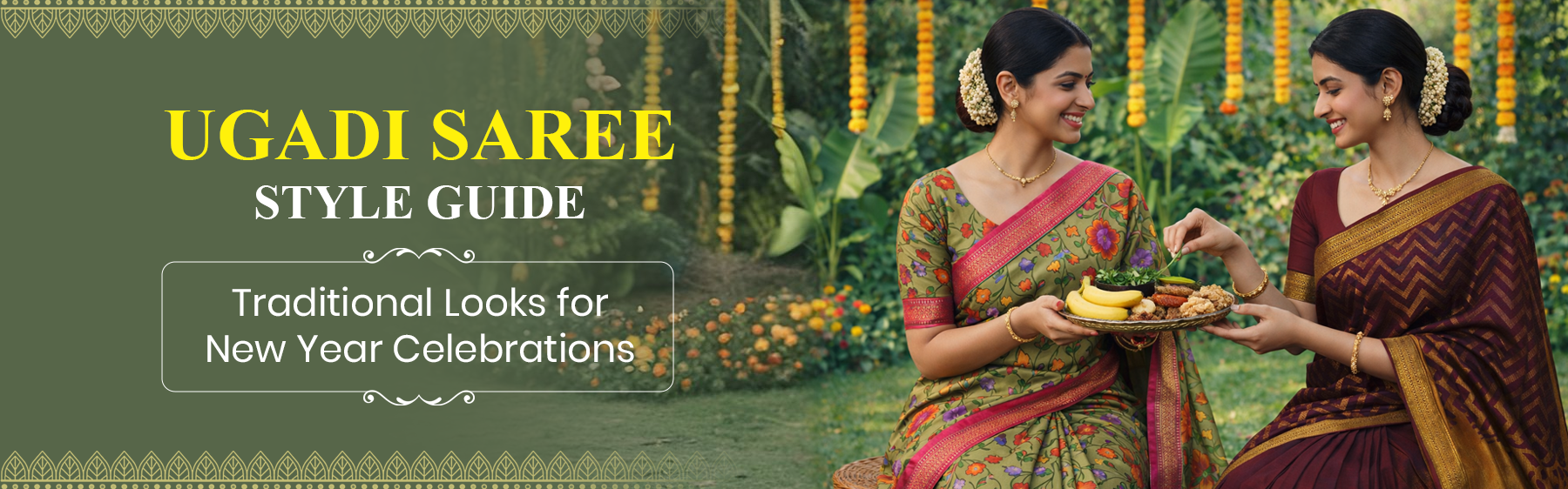 Ugadi Saree Style Guide: Traditional Looks for New Year Celebrations