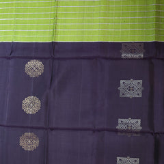 Purple Pure Kanchi Silk Saree
