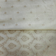 Beige Semi Georgette Saree - Soft & Stylish