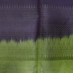 Purple Pure Kanchi Silk Saree