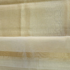Light Golden Chanderi Silk Saree