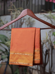Kadiyal Silk Saree - Orange