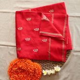Gajji Silk Saree - Red