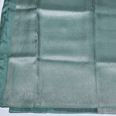 Green Tissue Silk Banarasi Saree