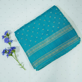 Blue Semi Mysore Silk Saree