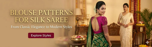 blouse patterns for silk saree with different blouse designs for wedding and festive wear