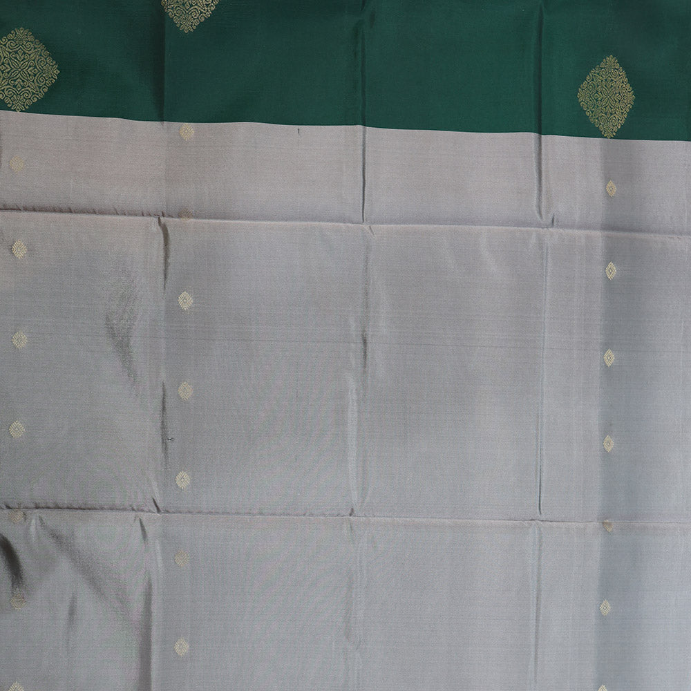 Gray Soft Silk Saree
