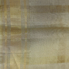 Light Golden Chanderi Silk Saree