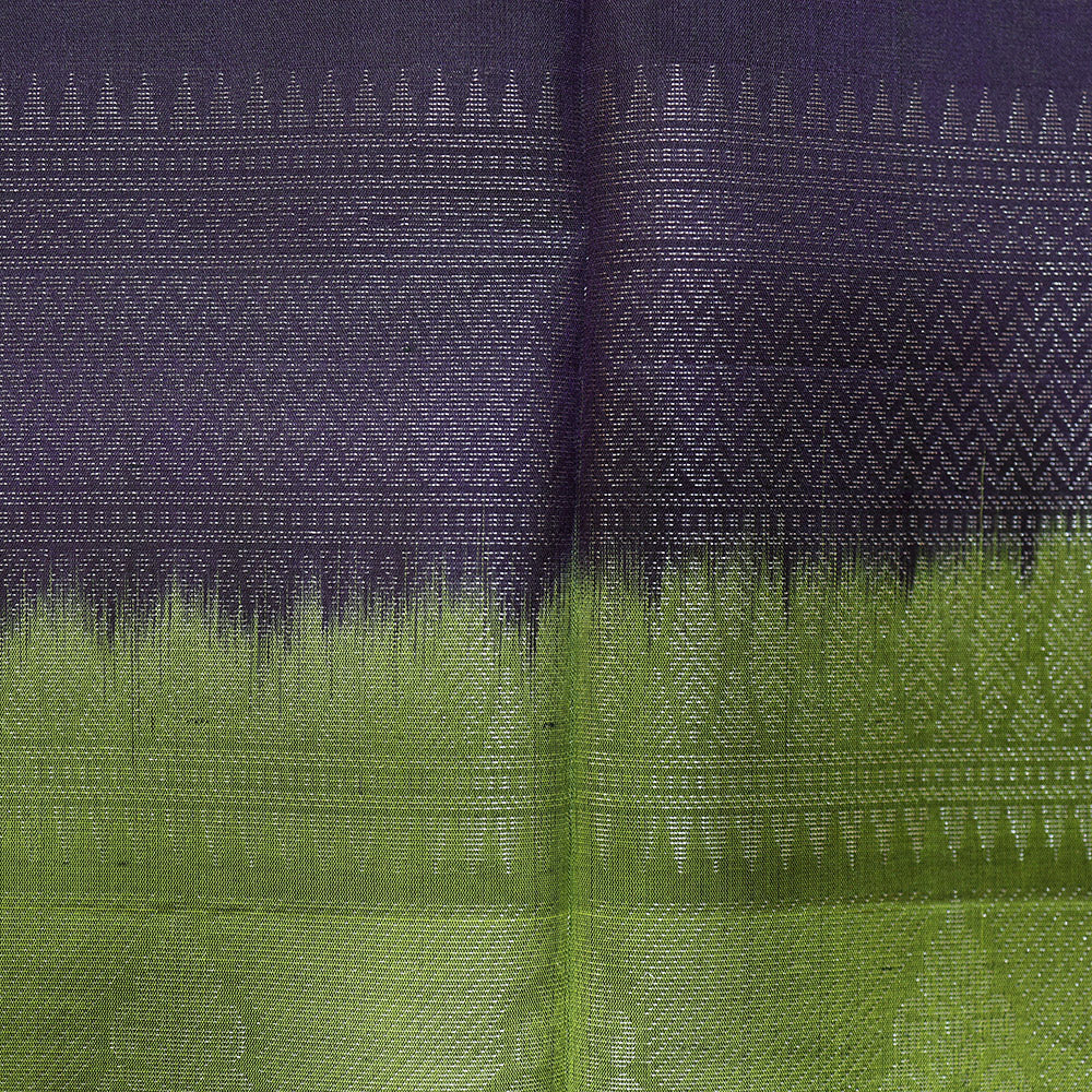 Purple Pure Kanchi Silk Saree