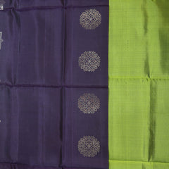 Purple Pure Kanchi Silk Saree