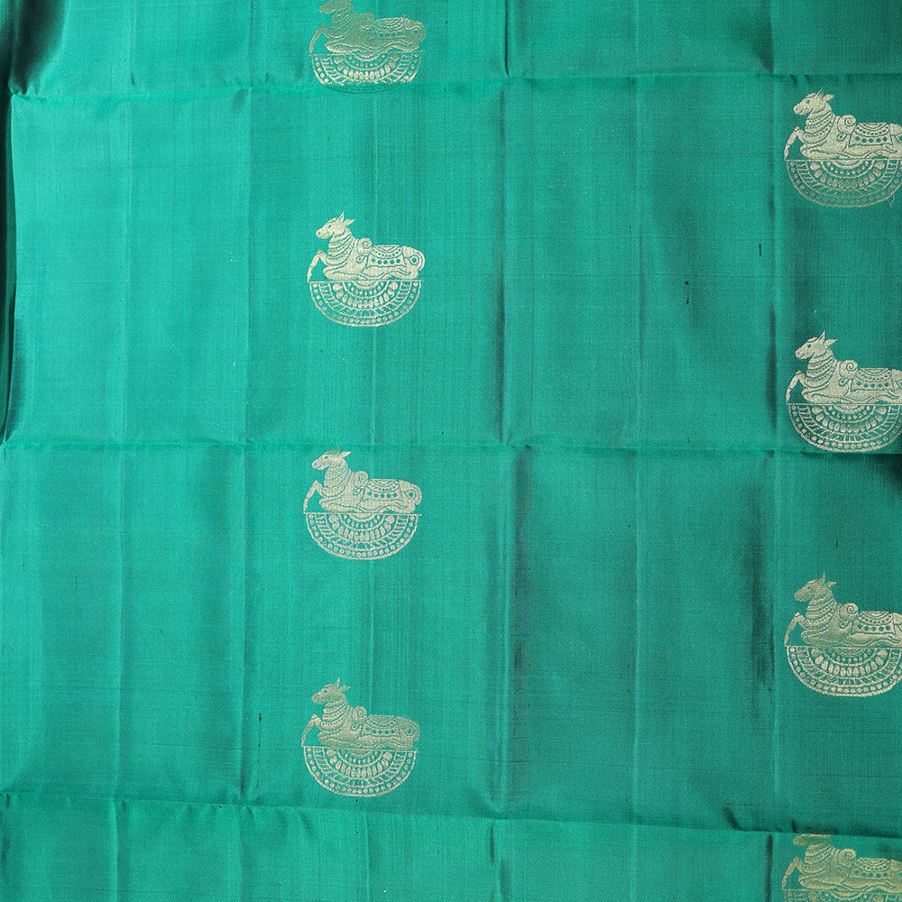 Multicolor Ikkat Silk Saree