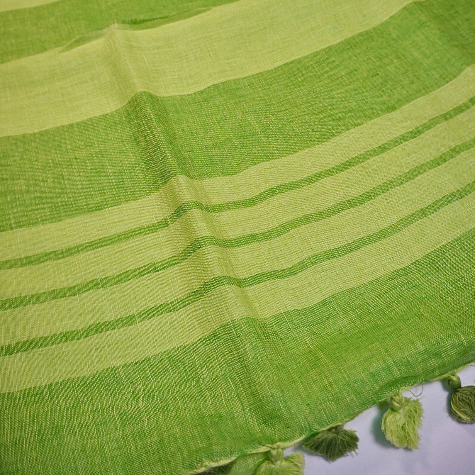 Linen Saree