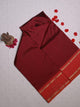 Kadiyal Silk Saree - Maroon