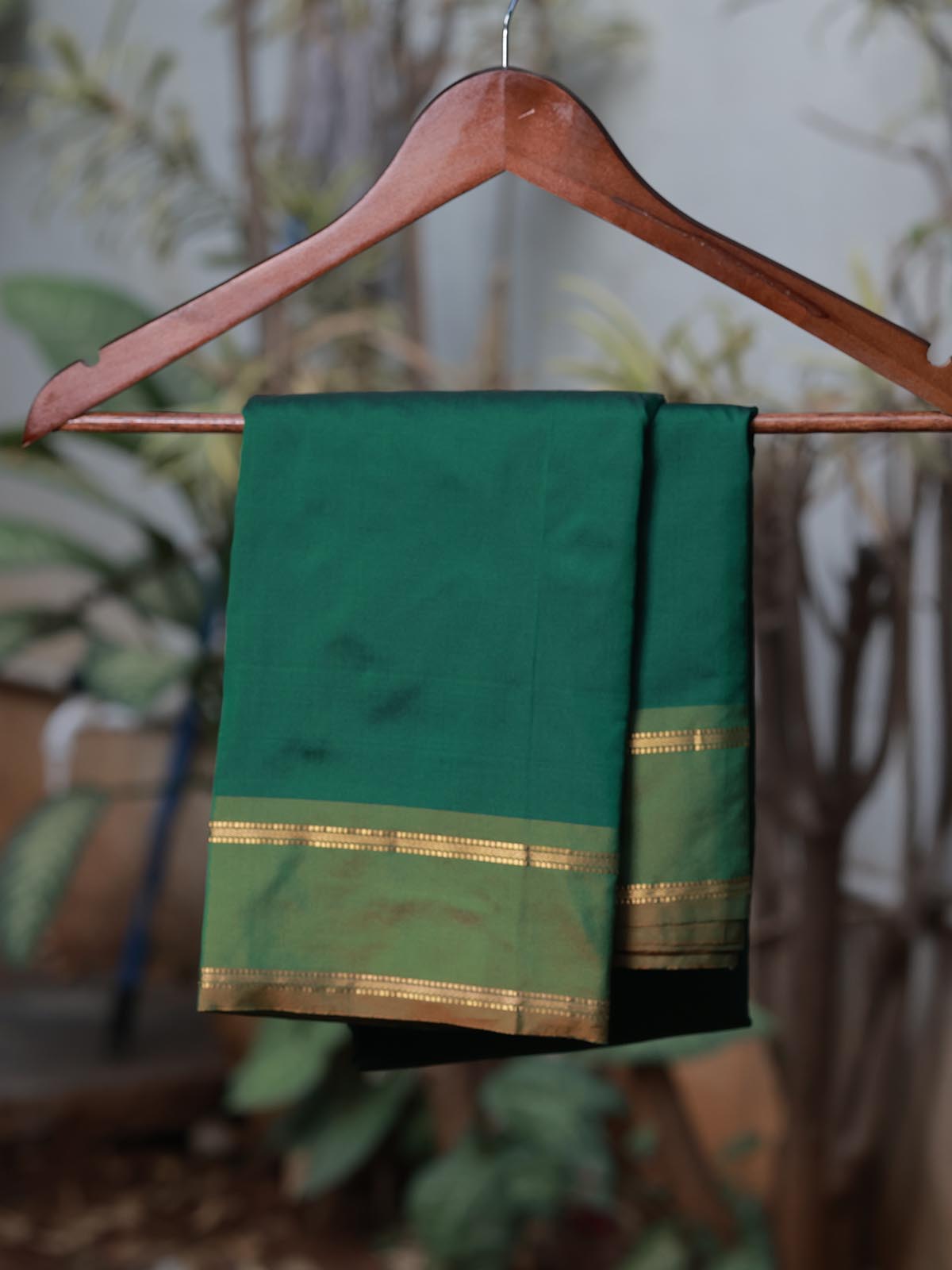 Kadiyal Silk Saree - Green