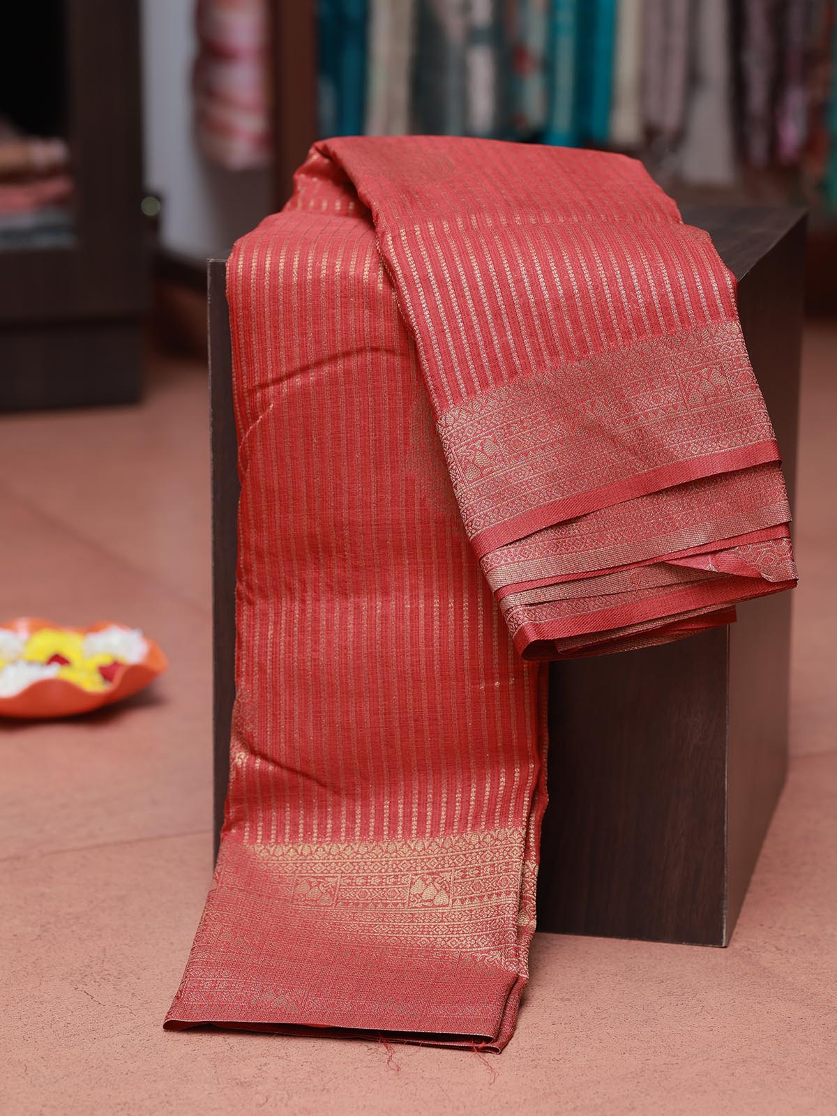 Sitara Silk Saree - Maroon