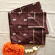 Gajji Silk Saree - Brown
