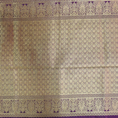 Gajji Silk Saree - Purple