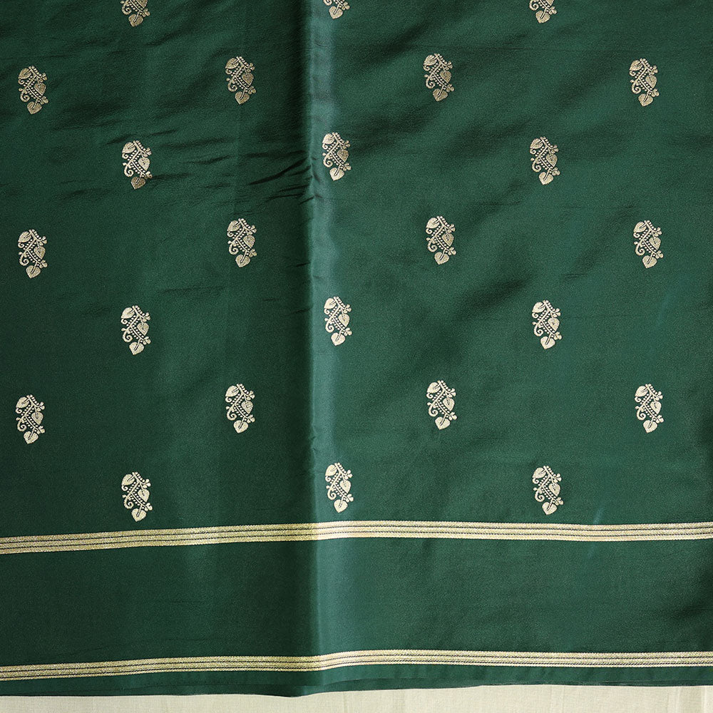 Gajji Silk Saree - Green