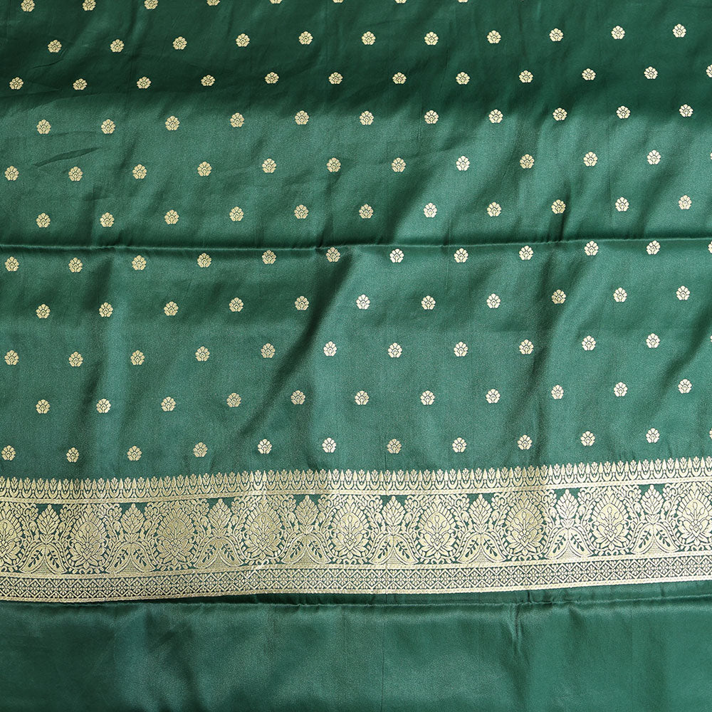 Gajji Silk Saree - Green