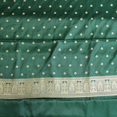 Gajji Silk Saree - Green