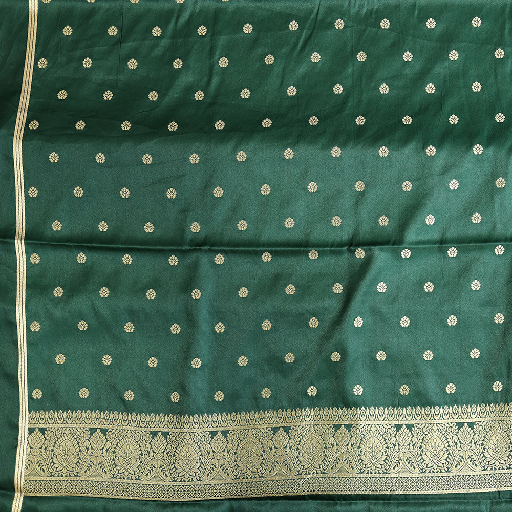 Gajji Silk Saree - Green