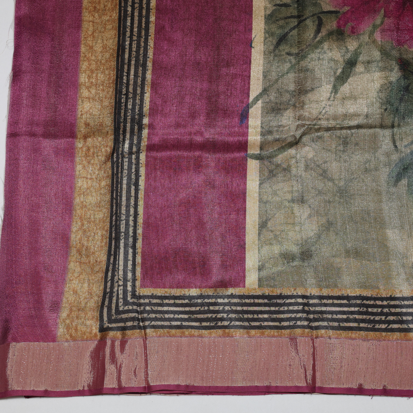 Semi Tussar Silk