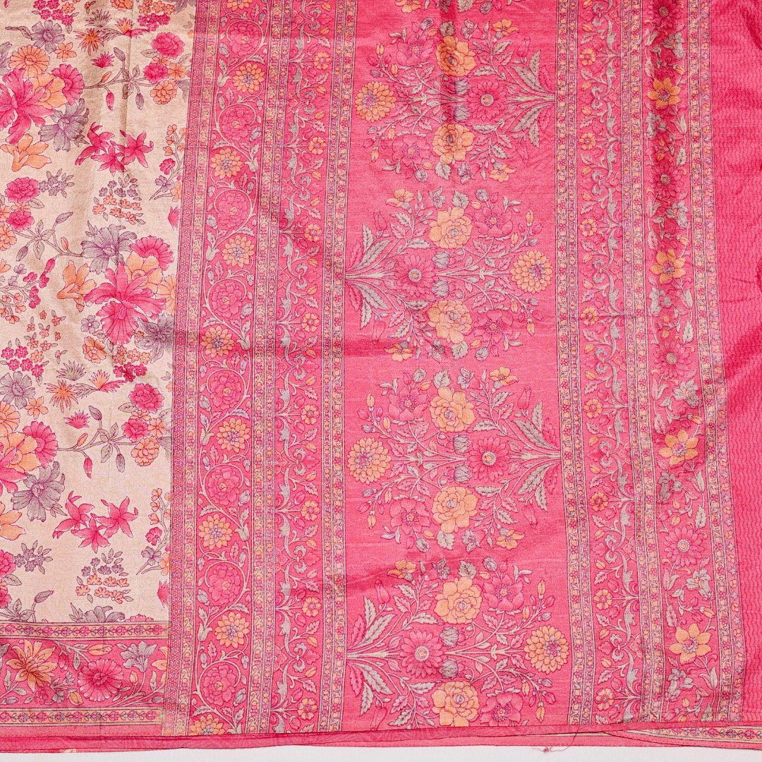 Semi Printed Silk