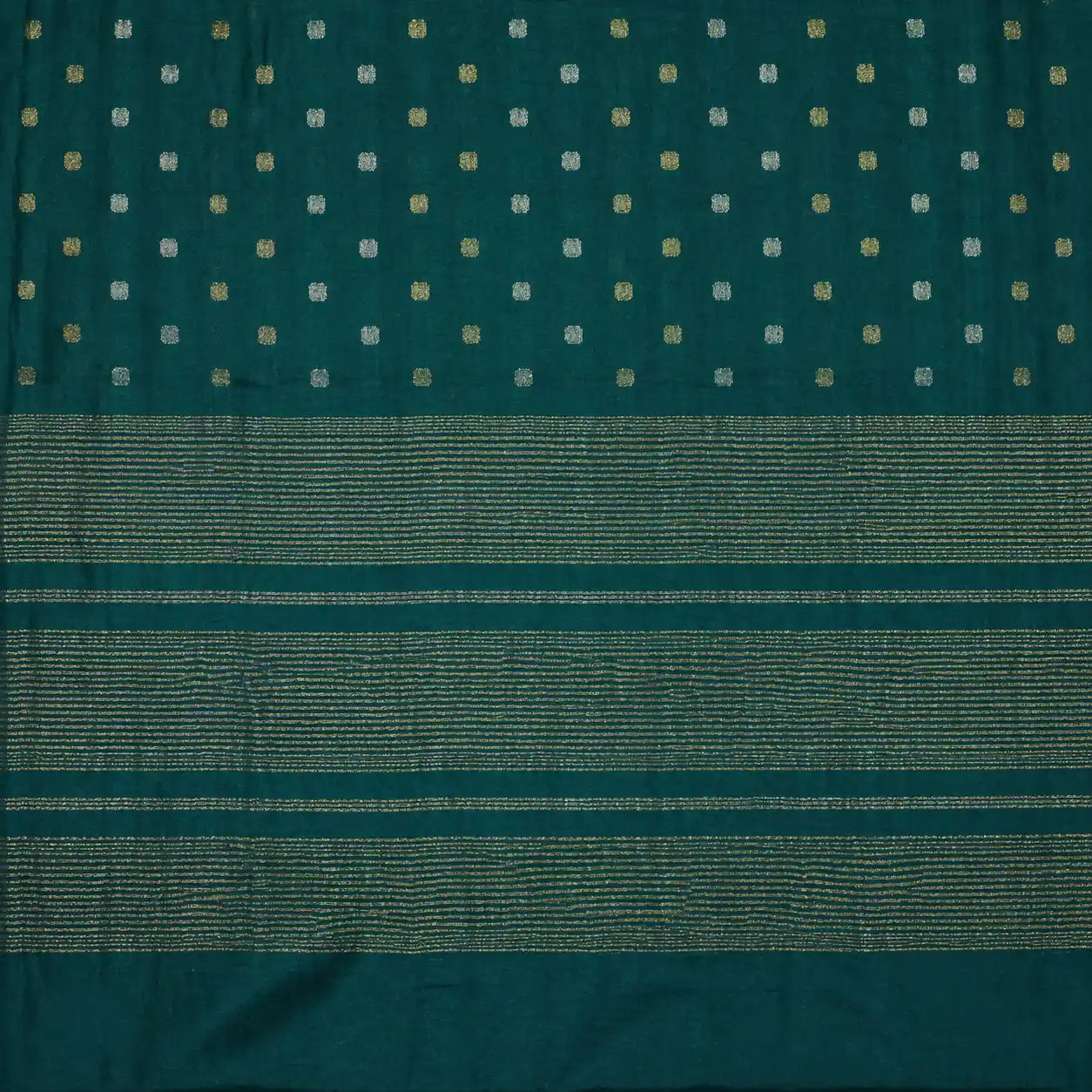 Green Semi Mysore Silk Saree